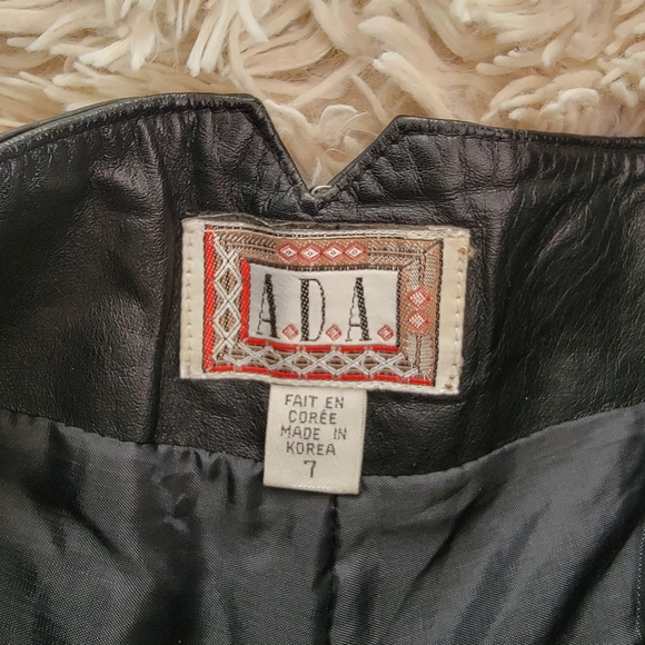 Vintage leather pants - Picture 2 of 8